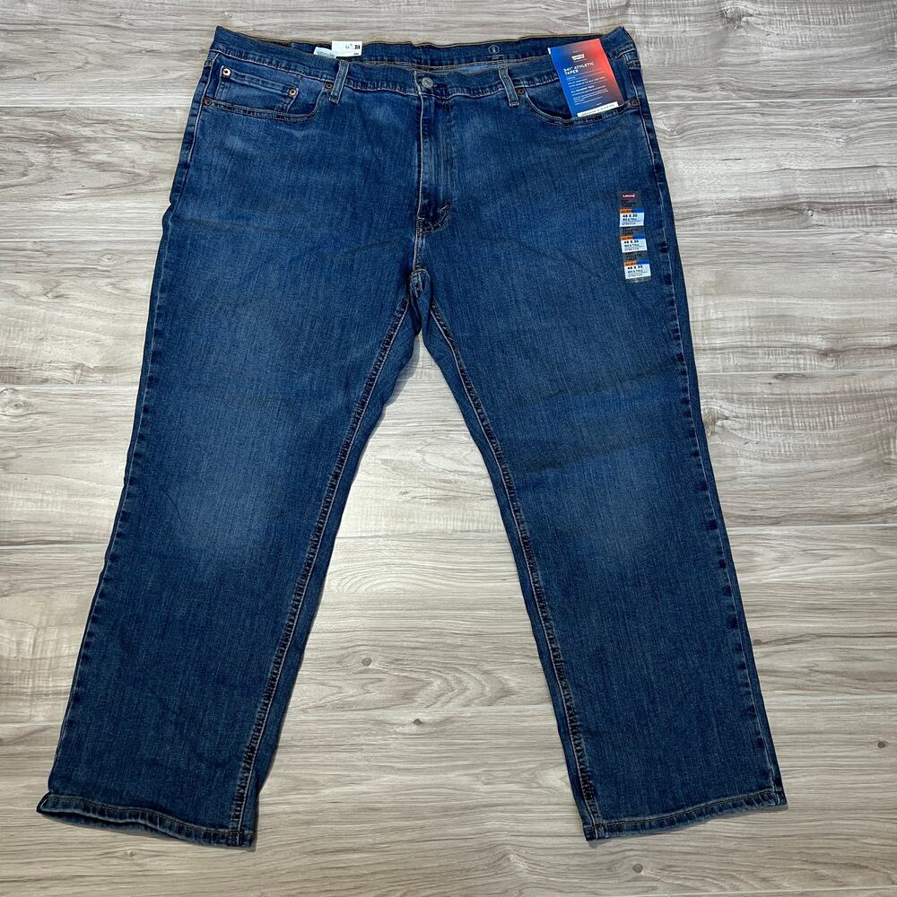 Levi Strauss 541 Athletic Taper All Seasons Men's Jeans (big & Tall) W46 L30